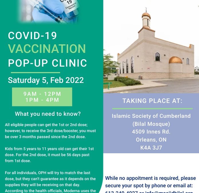 COVID-19 Pop-Up Vaccination Clinic