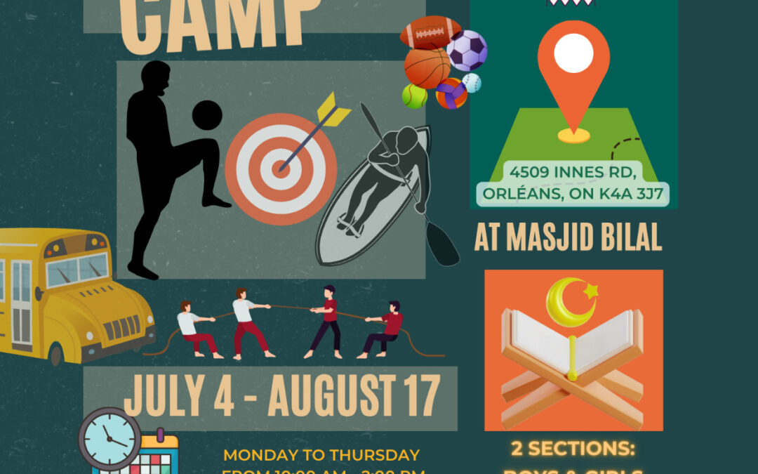 Masjid Bilal Summer Camp!